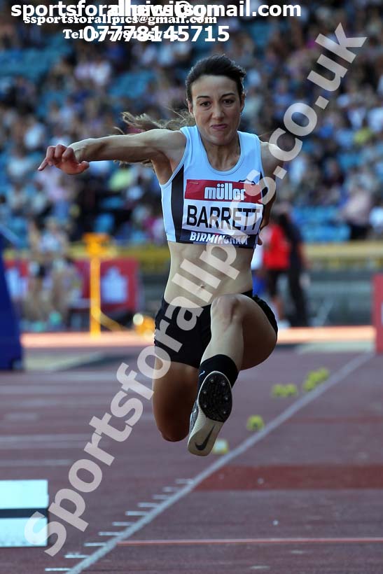Womens triple jump, 2019 Muller British Championships, Alexander Stadium, Birmingham. Photo: David T. Hewitson/Sports for All Pics